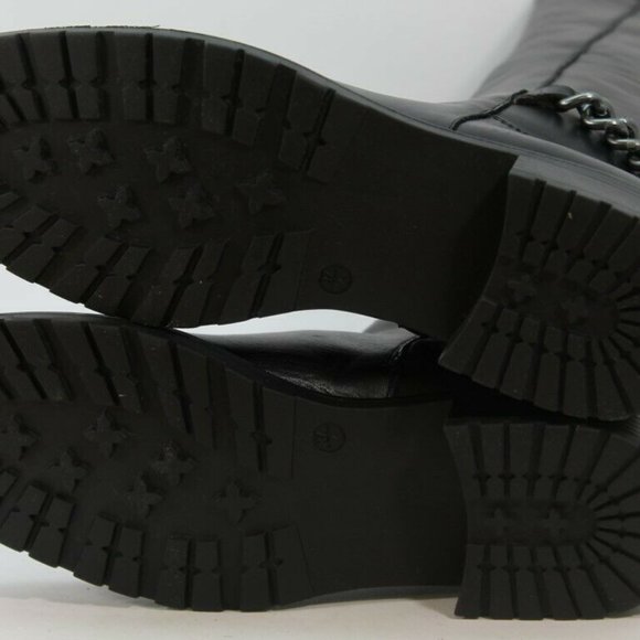 Kurt Geiger Black Over the Knee Boots - Picture 9 of 15